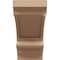 Ekena Millwork 4"W x 8"D x 8"H Classic Diane Rough Cedar Woodgrain TimberThane Corbel, Primed Tan CORUR04X08X08DIARCPR - alternate 5